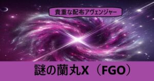 『謎の蘭丸X（配布サーヴァント）』ＦＧＯ性能・スキル・おすすめ編成まとめ