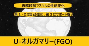 『U-オルガマリー（期間限定）』ＦＧＯ性能・スキル・おすすめ編成まとめ・下