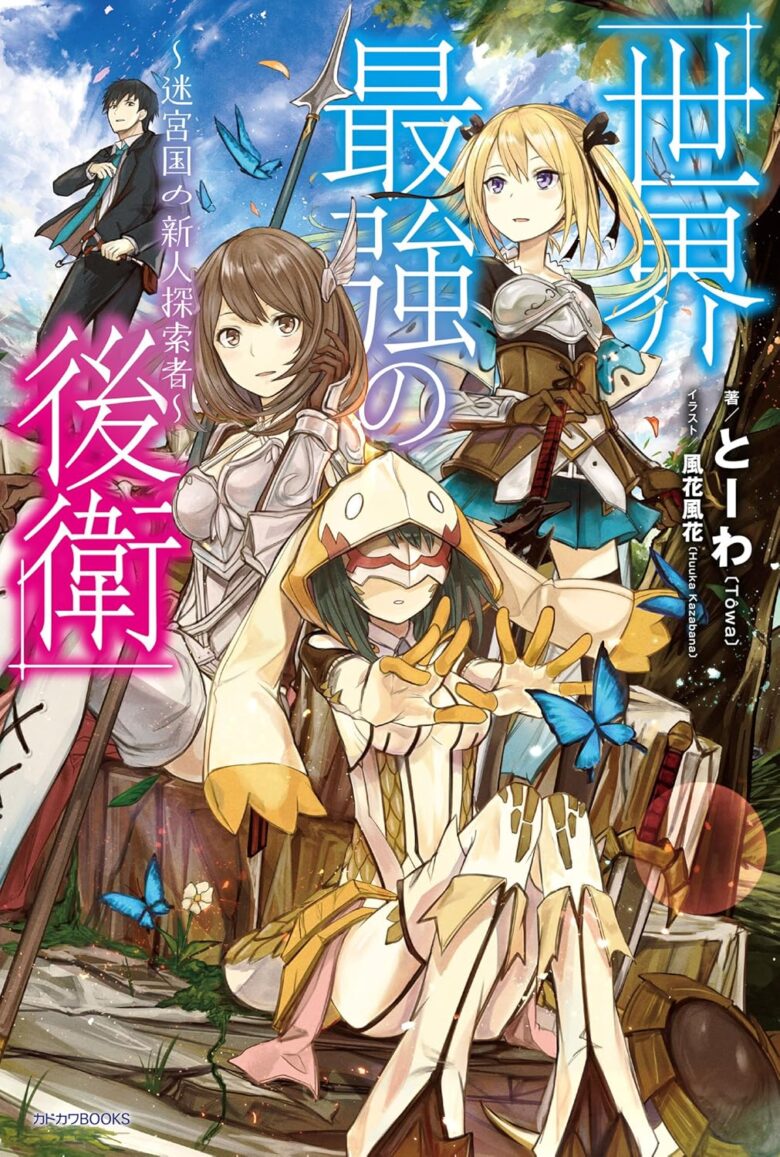 世界最強の後衛 ～迷宮国の新人探索者～ 原作小説1巻 表紙