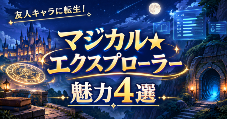 マジカル★エクスプローラーは面白い？魅力4選【2026秋アニメ】