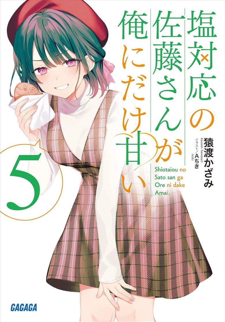 塩対応の佐藤さんが俺にだけ甘い 小説 5巻 表紙